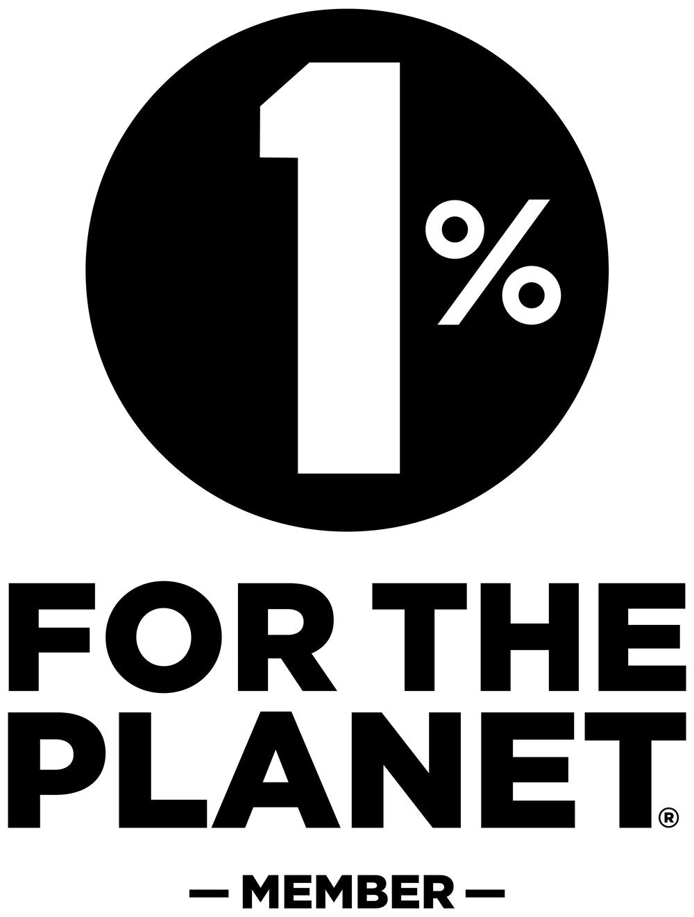 Proud to be members of 1% for the planet