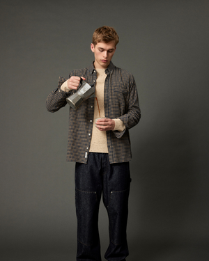 Burnt Khaki/Navy