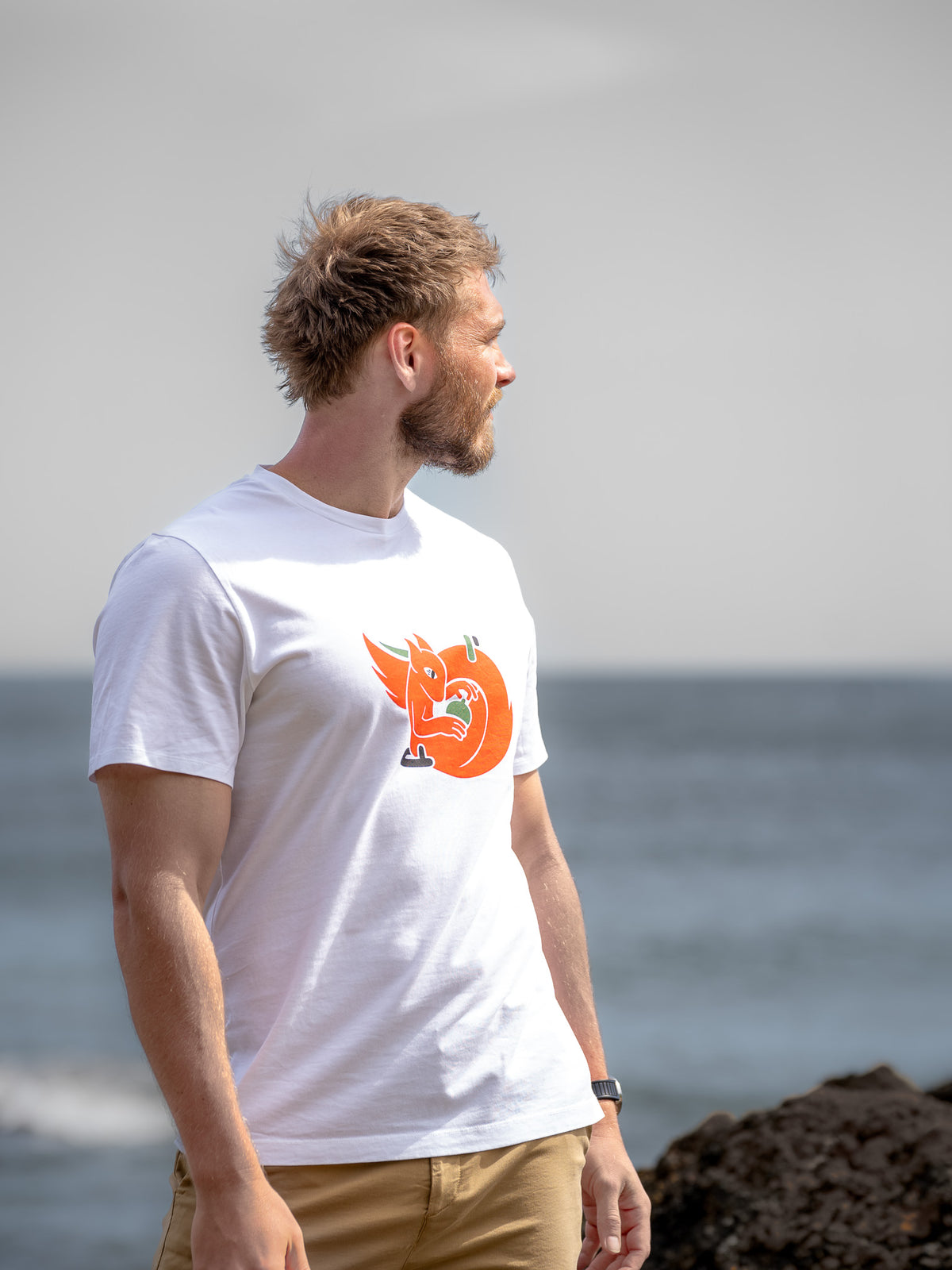 The Rewilding Tee - Red Squirrel