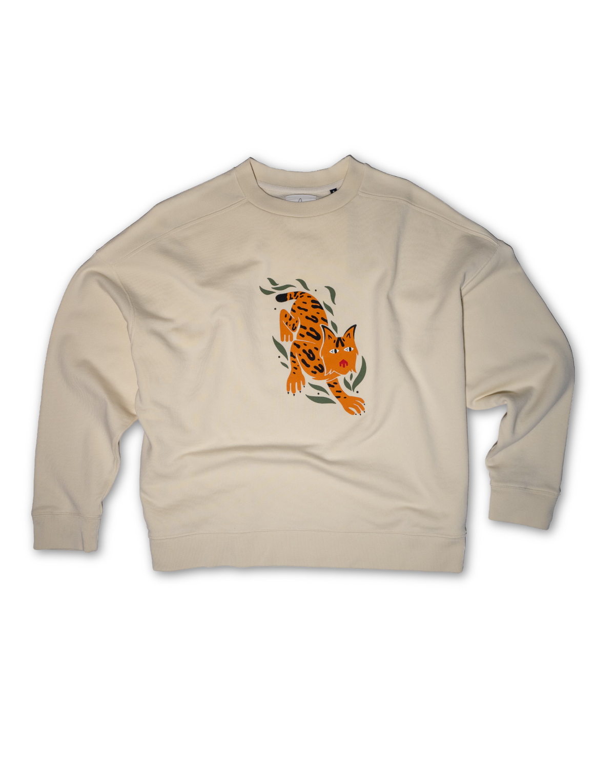 Womens Rewilding Sweat - Lynx