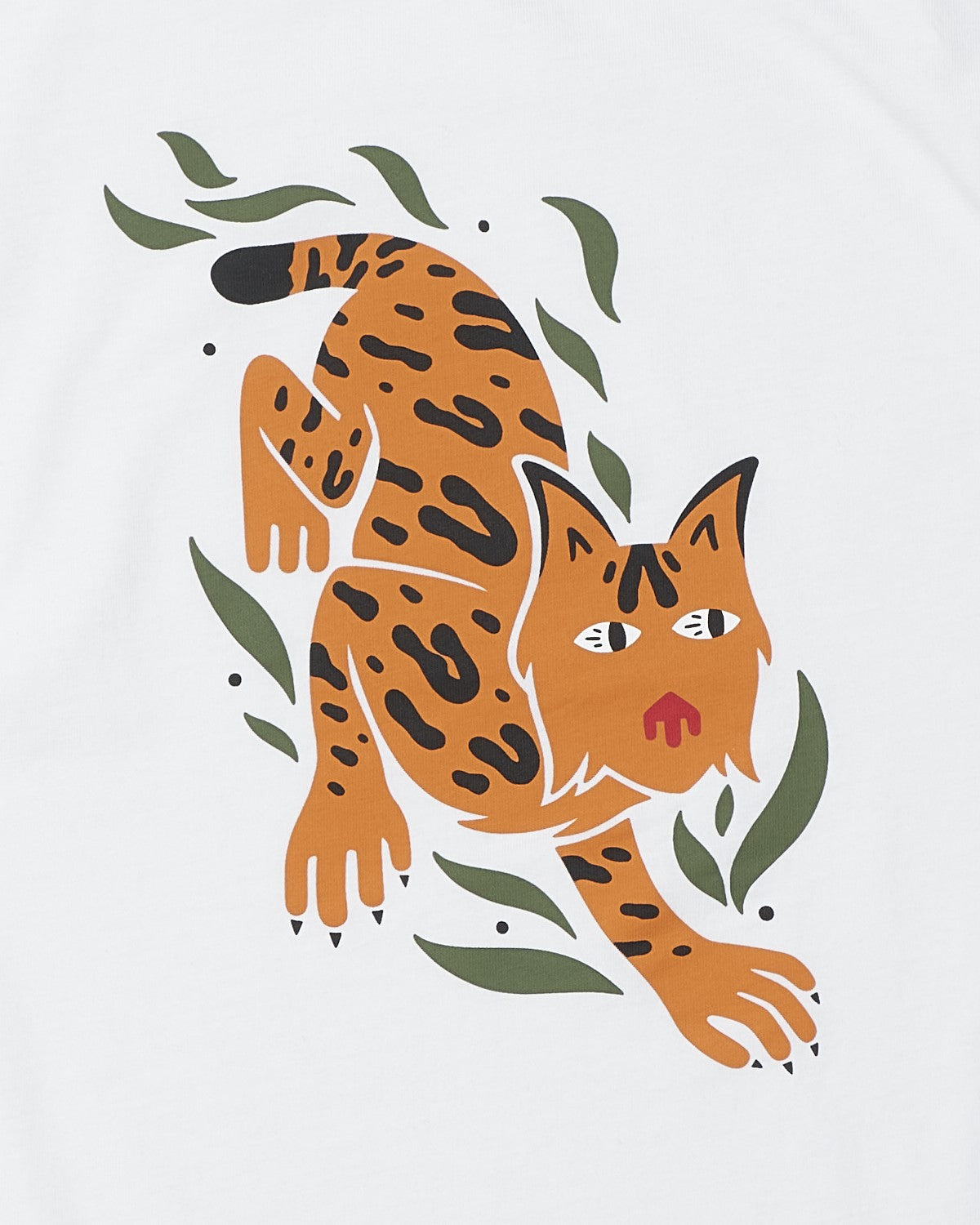 Womens Rewilding Tee - Lynx