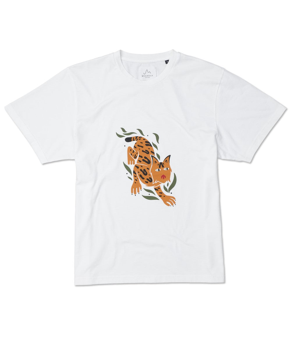 Womens Rewilding Tee - Lynx