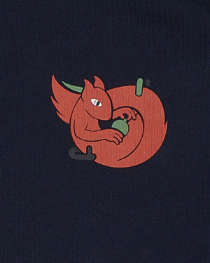 Womens Rewilding Sweat - Red Squirrel