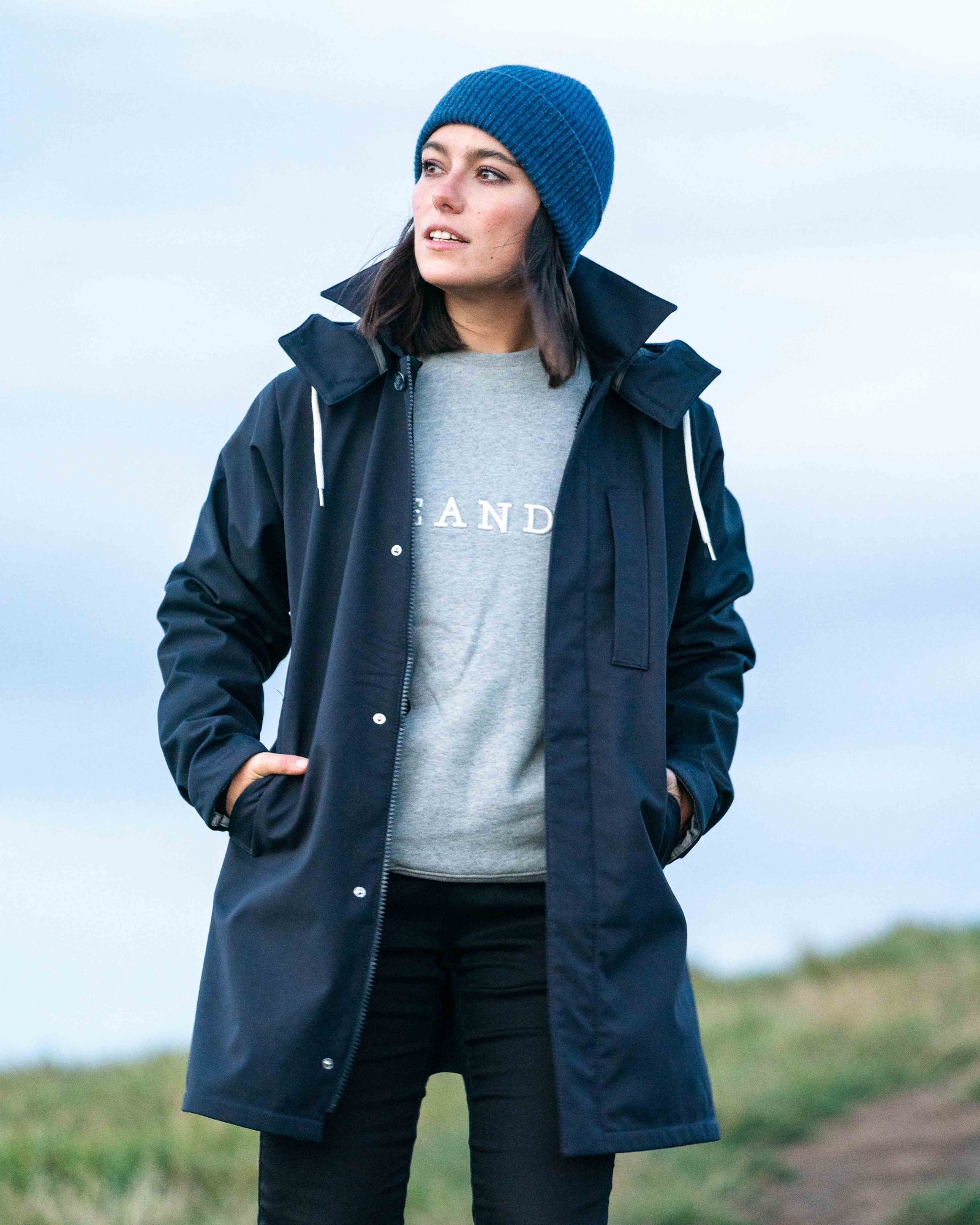 The Recycled Parka - Navy - MeanderApparel