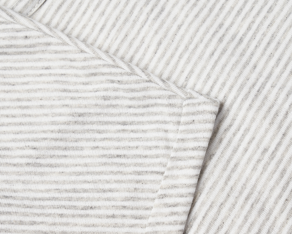 Recycled Cotton Stripe Tee - Womens