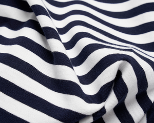 Organic Cotton Long Sleeve Stripe Tee - Mens
