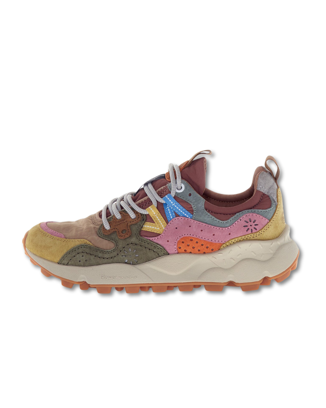 Flower Mountain Yamano 3 Womens- Cream/ Military Pink