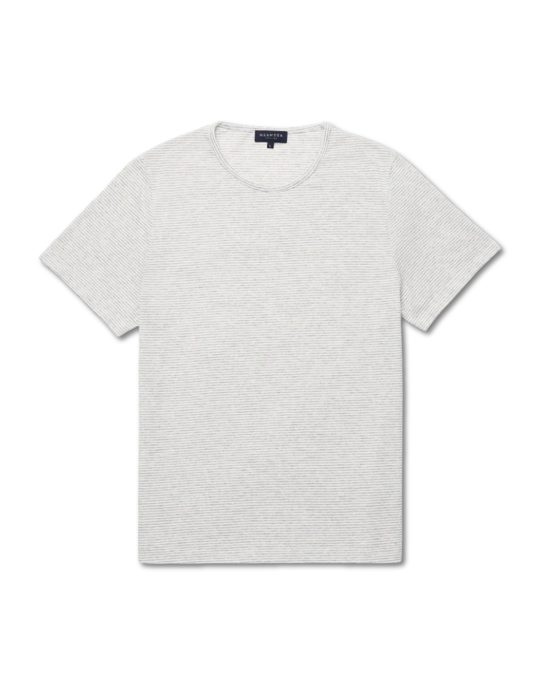 Recycled Cotton Stripe Tee - Mens