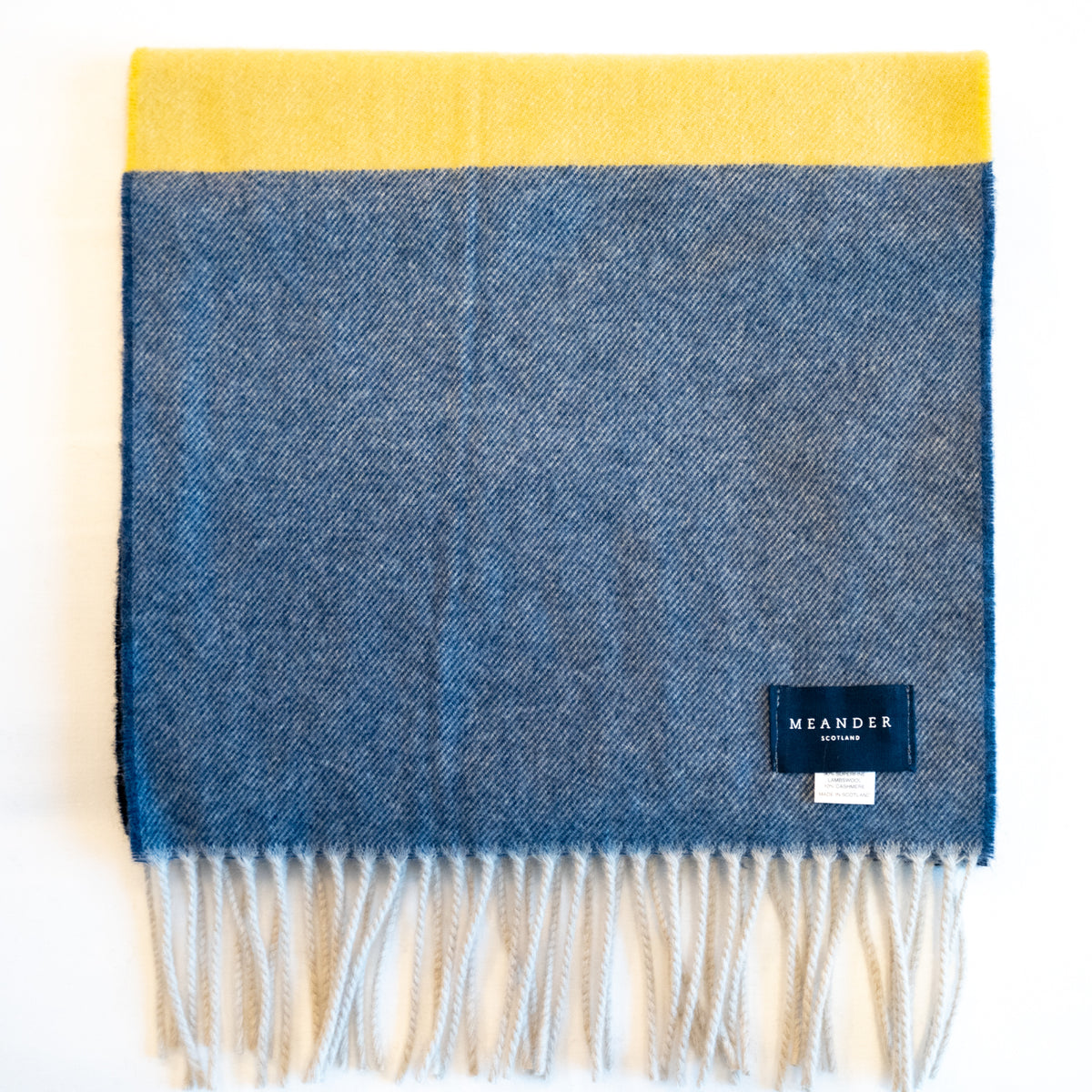 Light Grey &amp; Yellow Mix Stripe