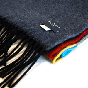 Navy & Yellow Mix Stripe