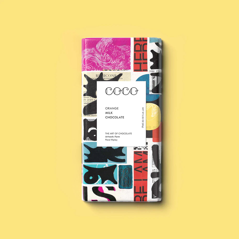 Coco Chocolate Bar - Orange 80g