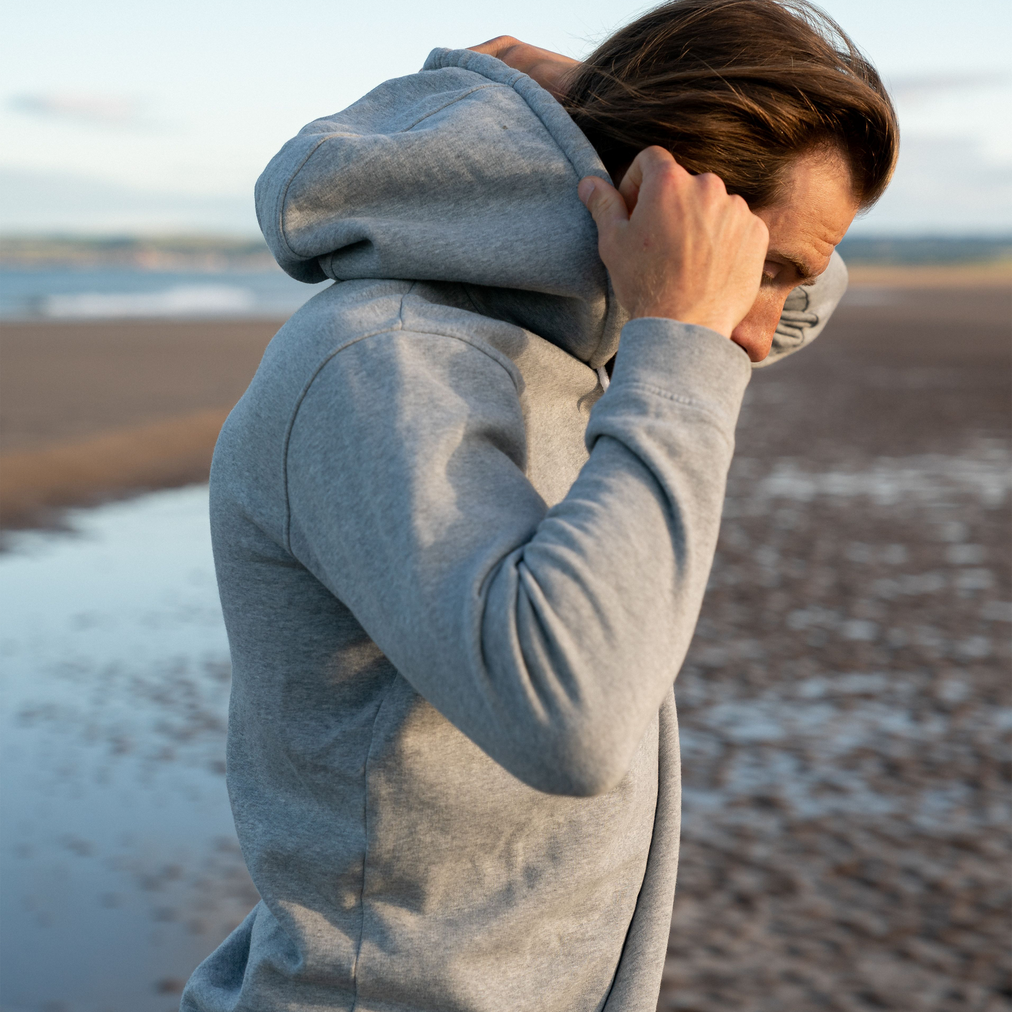 All clearance grey hoodie